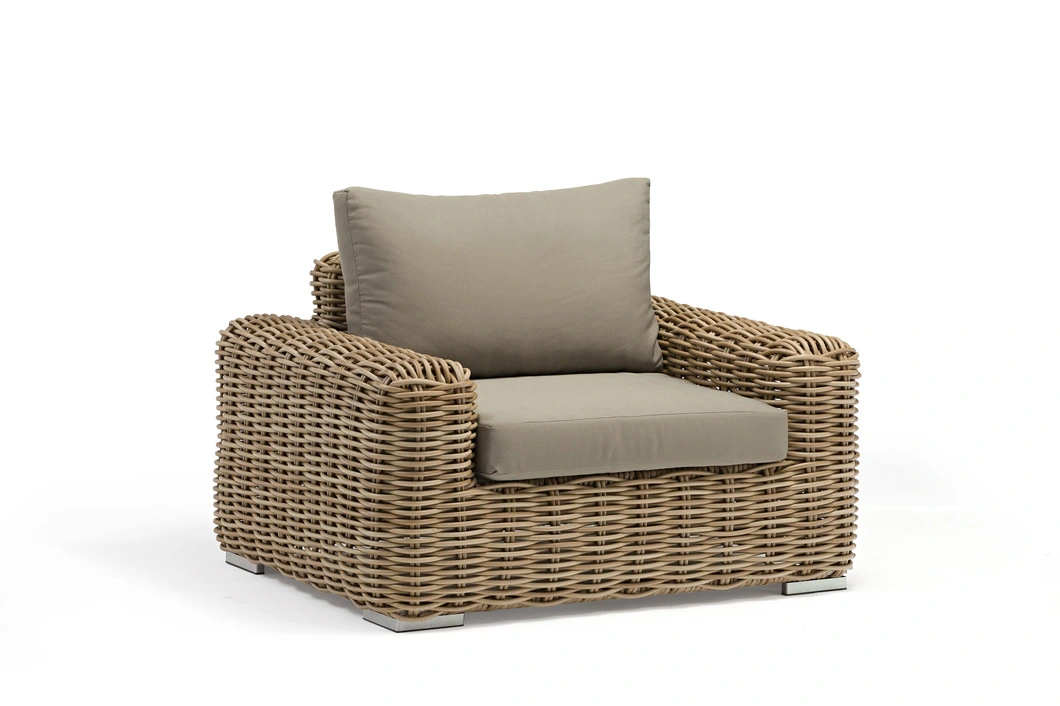 Modern Outdoor Furniture Rattan Sofa for Hotel Apartment Project