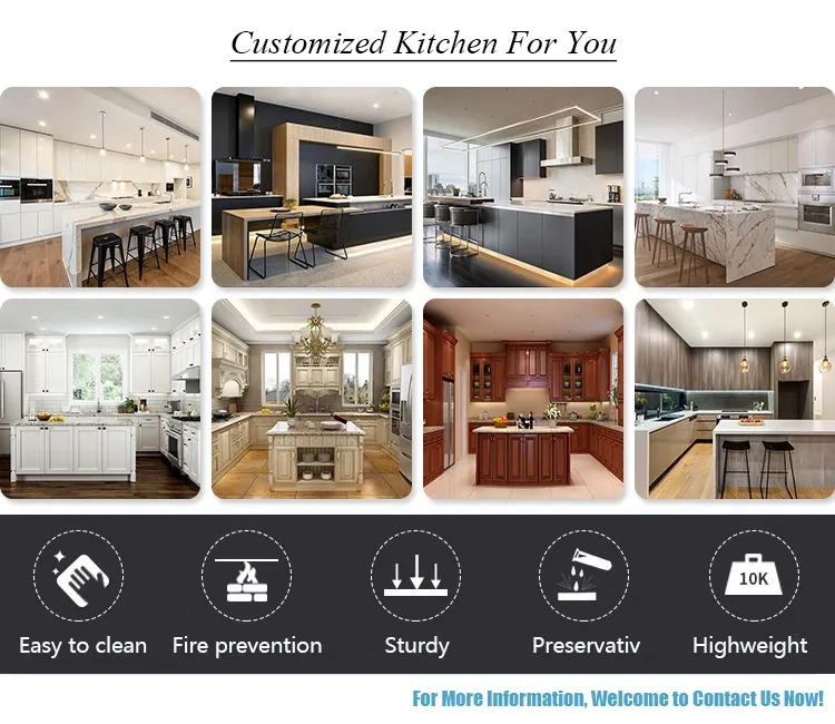 Professional Customization White Wooden Kitchen Furniture Modern Style Luxury Solid Wood Shaker Kitchen Cabinet for Sale
