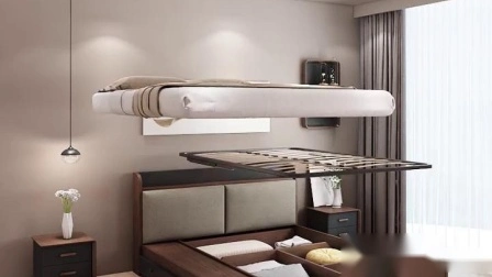 Massage moderne pliant Capsule maison en bois massif chambre hôtel meubles canapé Double lit King