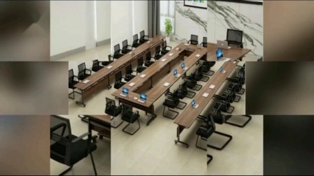 Table pliante réglable d'école de salle de formation pliante de conférence mobile de bureau